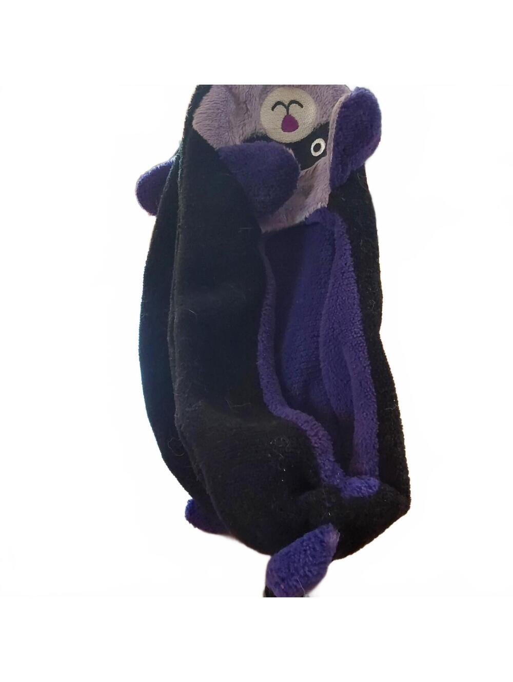 NEW Ladies' One-size Purple Raccoon Slippers